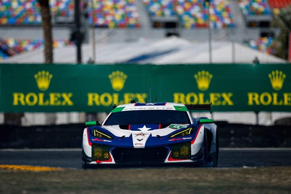 DragonSpeed No 81 Corvette Z06 GT3R Daytona