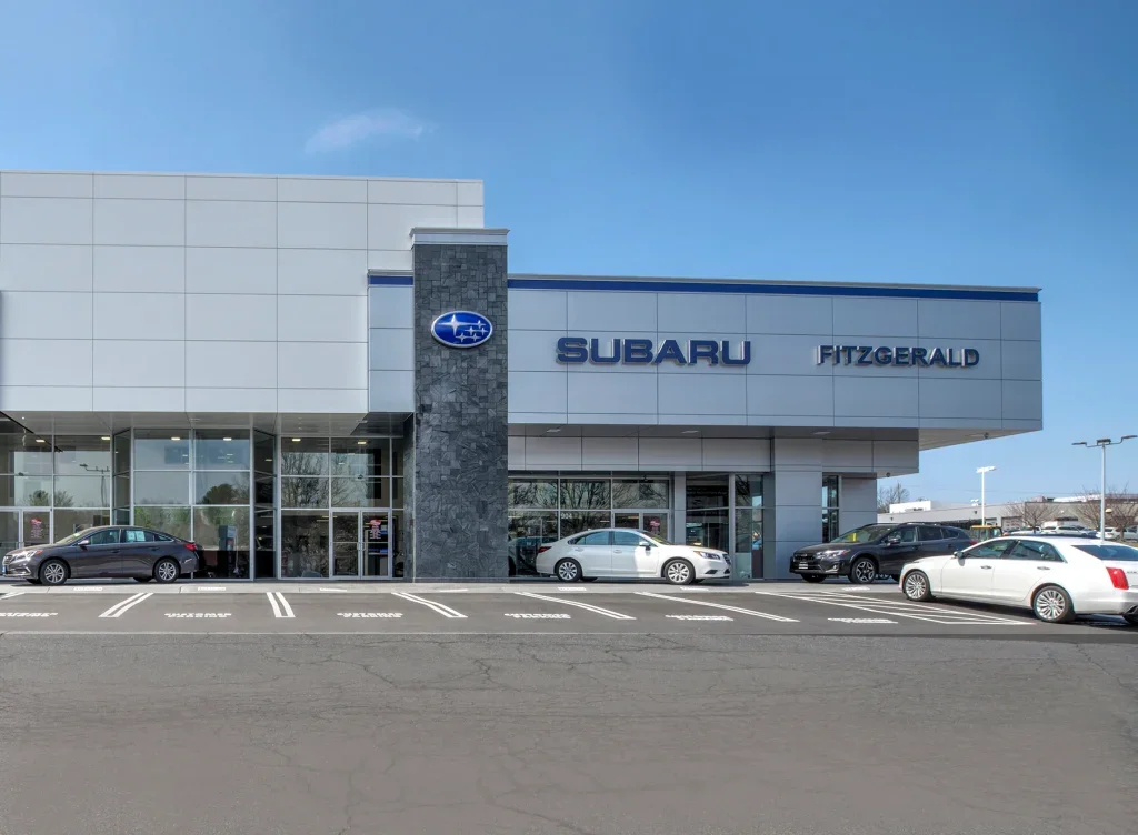 exterior photo of Fitzgerald Subaru