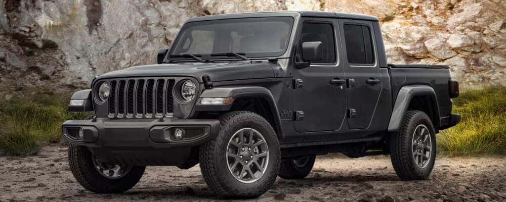 2021 Jeep Gladiator parked on gravel road