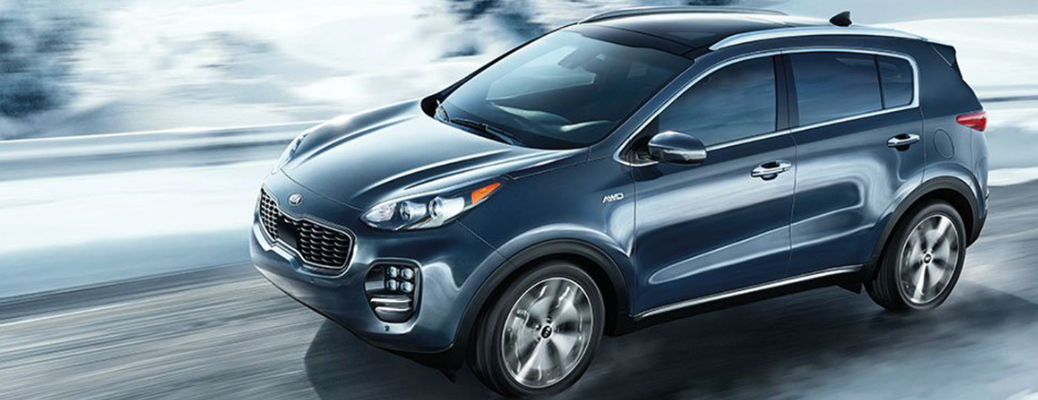 Side view of the 2019 Kia Sportage