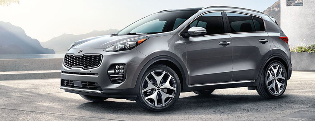 Side view of the 2018 Kia Sportage