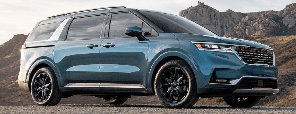 Front-Quarter view of the 2024 Kia Carnival