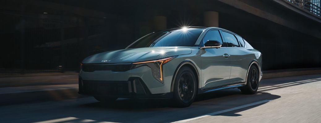 front quarter view of the 2025 Kia K4