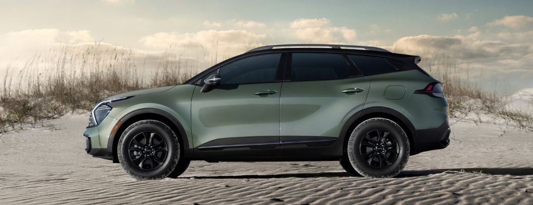 side view of the 2025 Kia Sportage