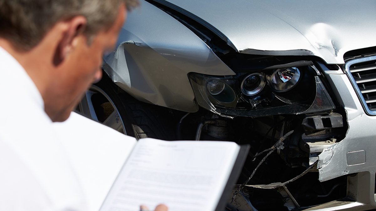 car damage from a hurricane