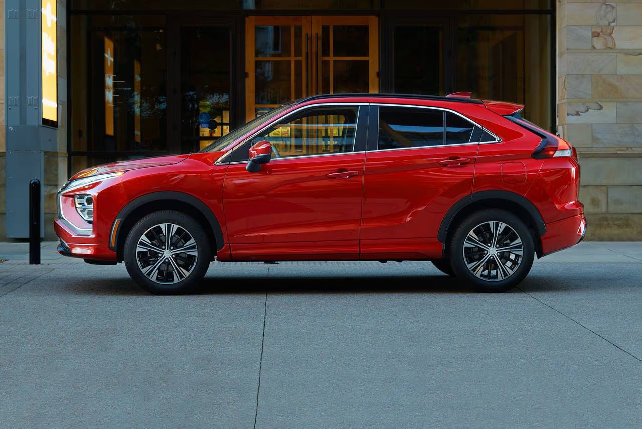 Eclipse Cross parked