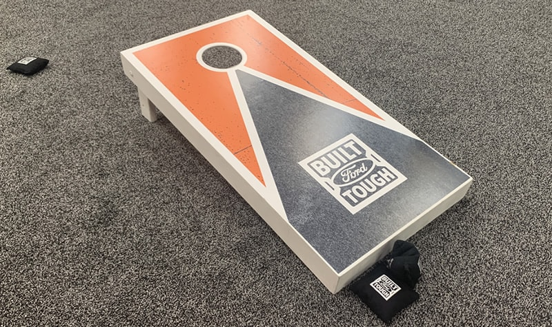 Built Ford Tough Cornhole