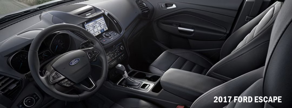 The 2017 Ford Escape Interior