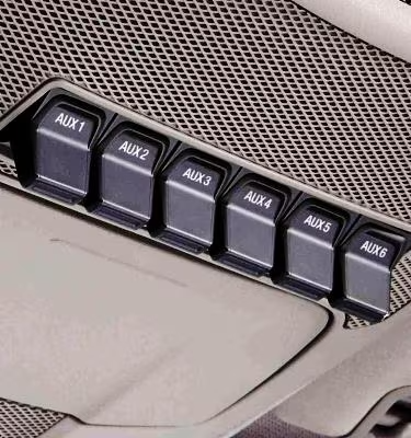 Ford F-250 aux upfitter switches