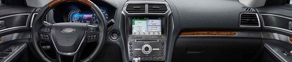 2018 Ford Explorer Interior Console