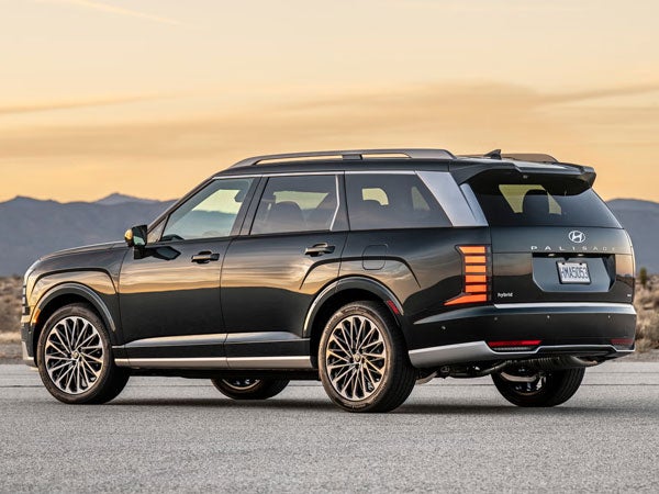 2026 Hyundai Palisade Hybrid Rear Angle