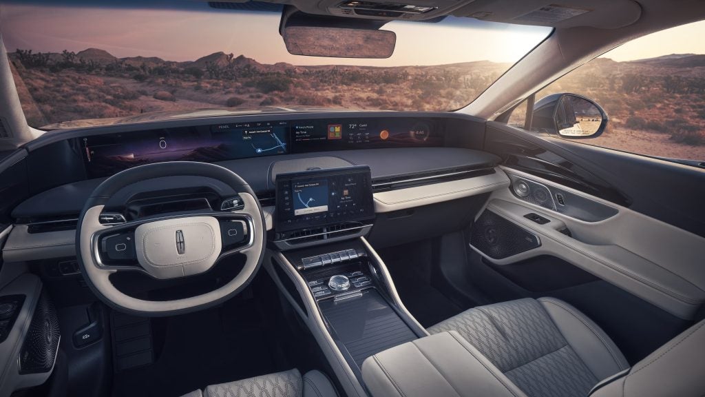 2026 Lincoln Nautilus Chalet interior theme.