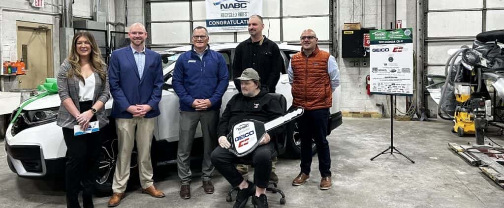 Veteran Receives Honda CR-V from Balise &amp; NABC