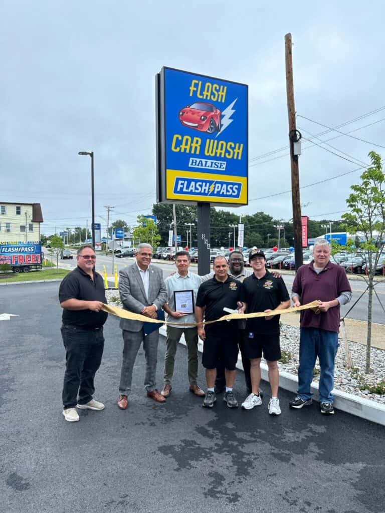 Flash Car Wash Now Open in East Providence, RI.