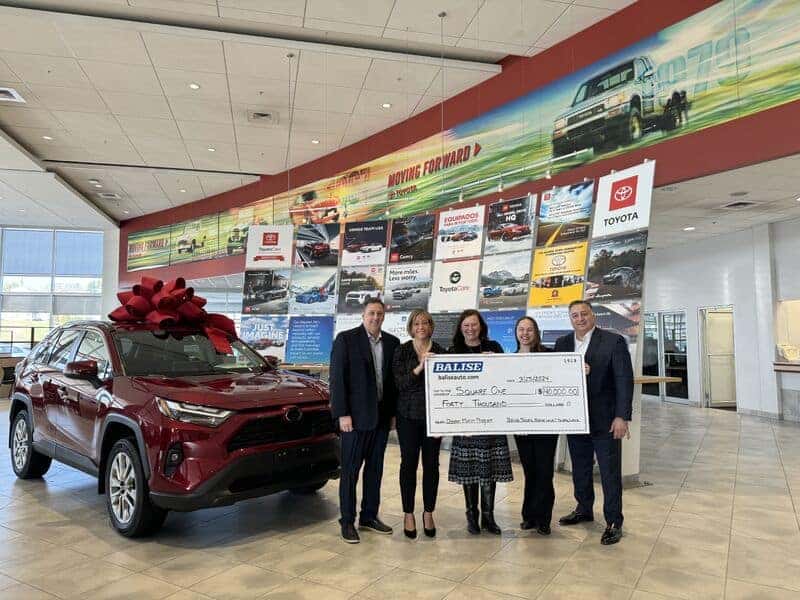 Balise Toyota and Lexus Donate $40,000 to Square One.