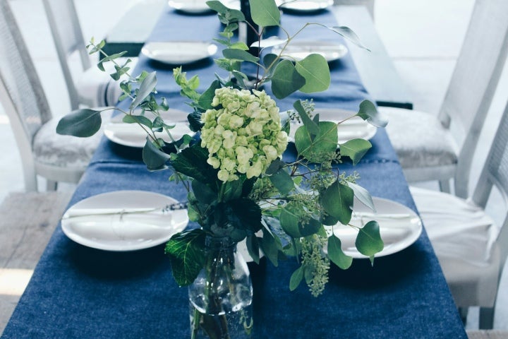 Table setting for a fancy restaurant in Tacoma, WA.
