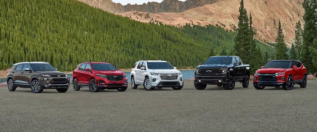 Chevrolet Model Lineup 