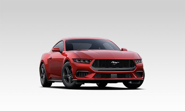 Red 2024 Ford Mustang