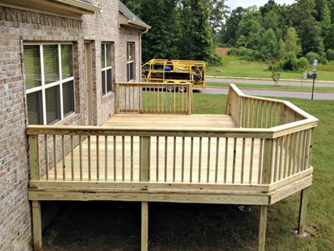 custom deck build
