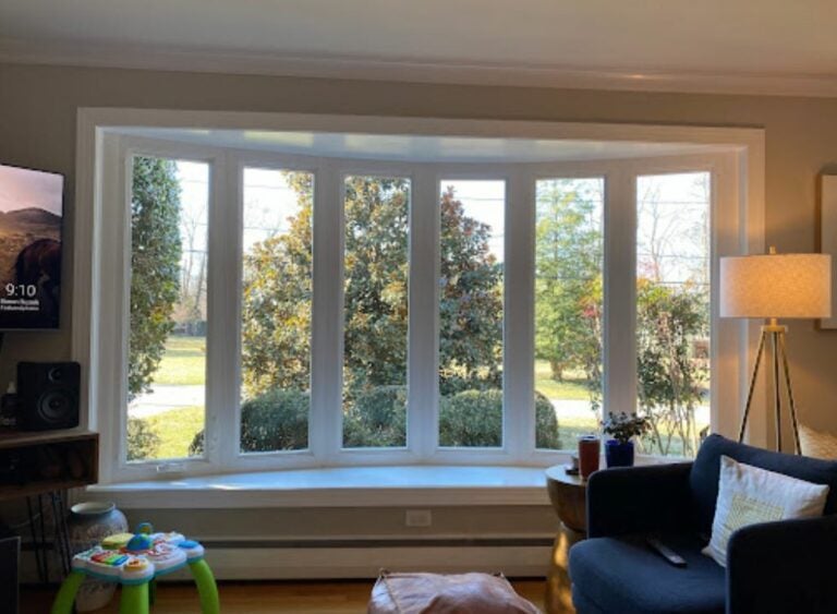 home interior bay window - nook