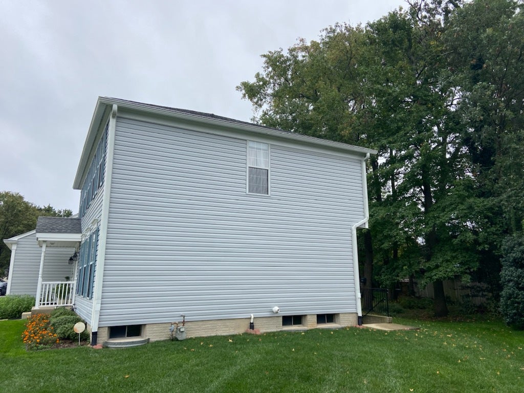 after siding