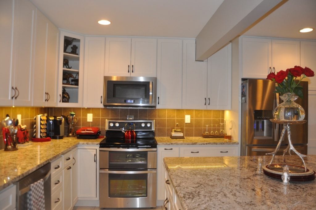 cabinets installation results