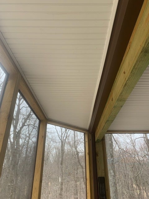 two story deck enclosure build results