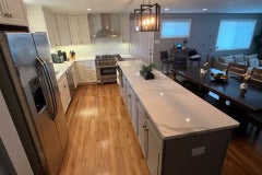 kitchen remodel result