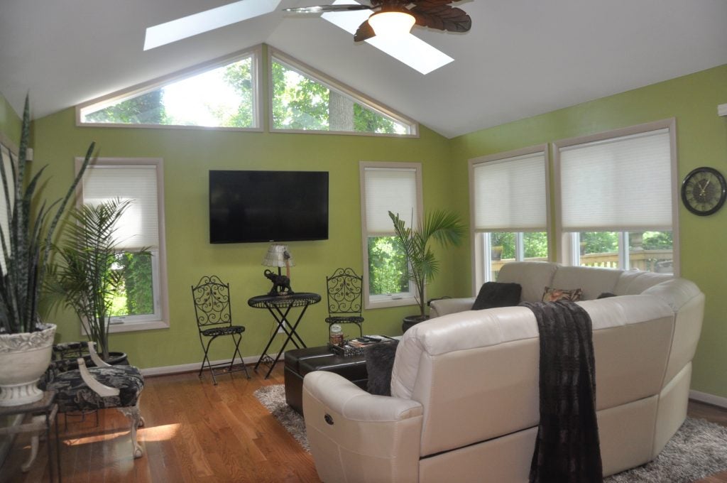 sunroom remodel results