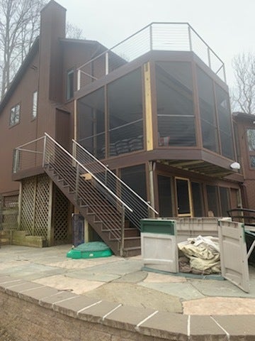 two story deck enclosure build results