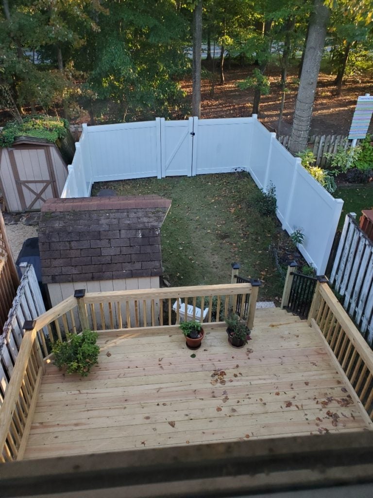 deck build results