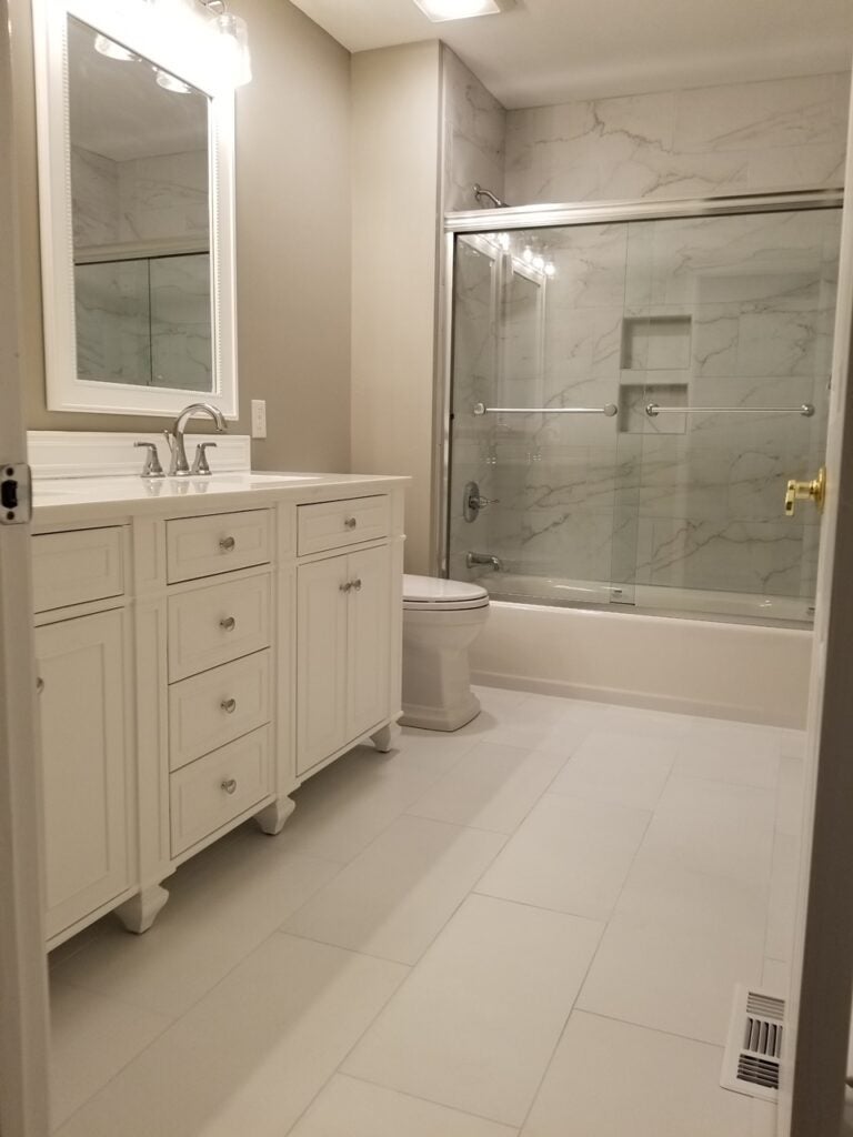 bathroom remodel