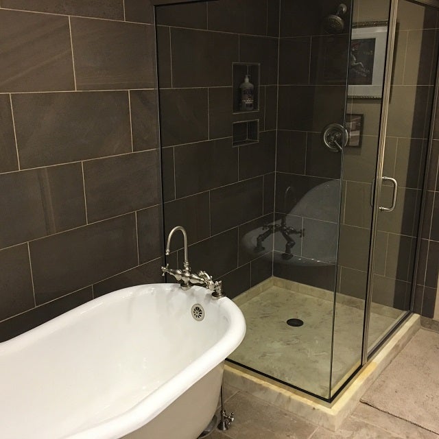 bathroom remodel results