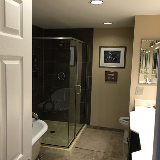 bathroom remodel results