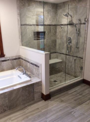 bathroom remodel results
