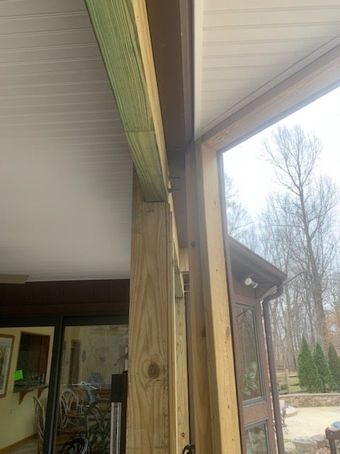 two story deck enclosure build results