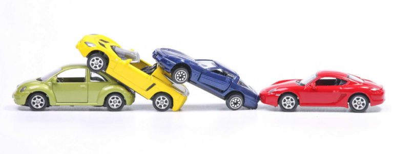 Different color cars