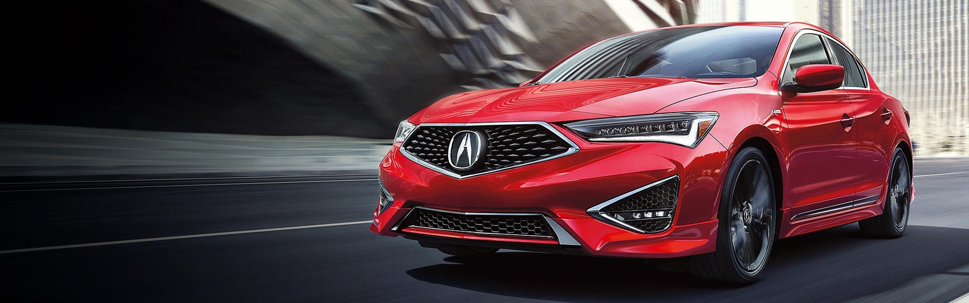 New Red Acura Car