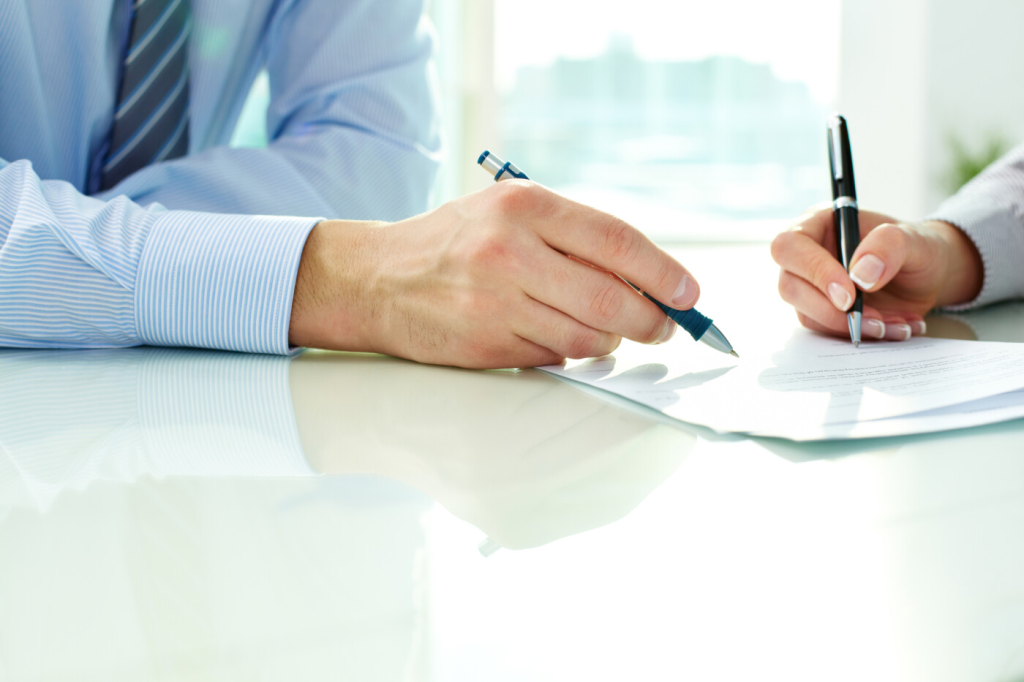Signing Contract