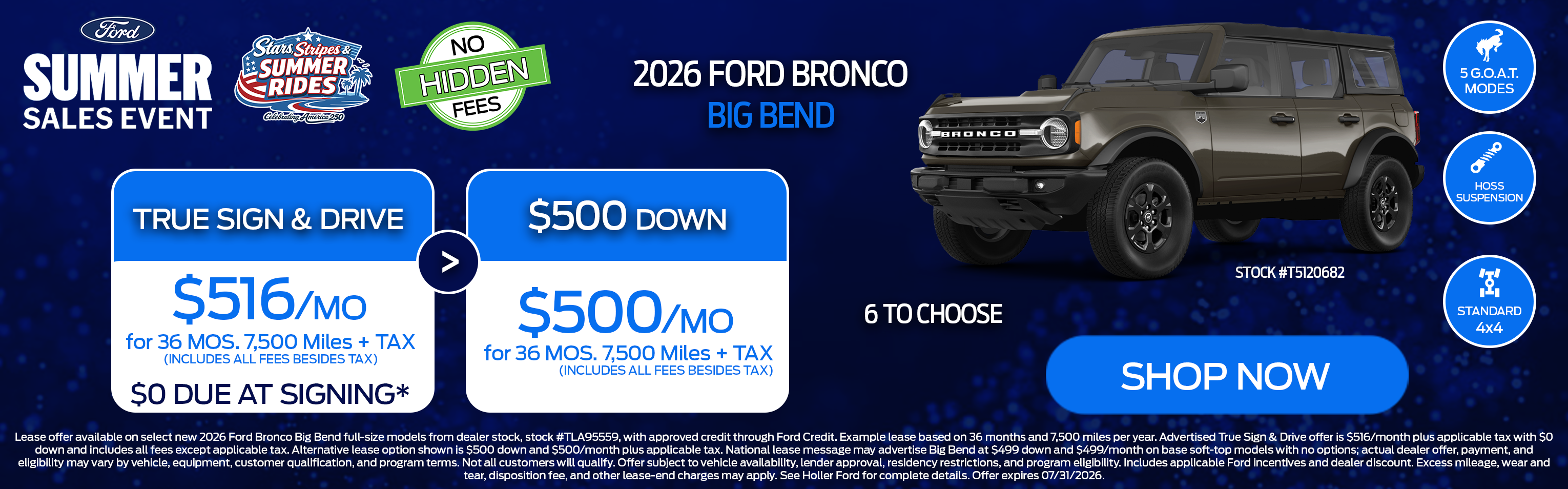 2026 Ford Bronco Big Bend