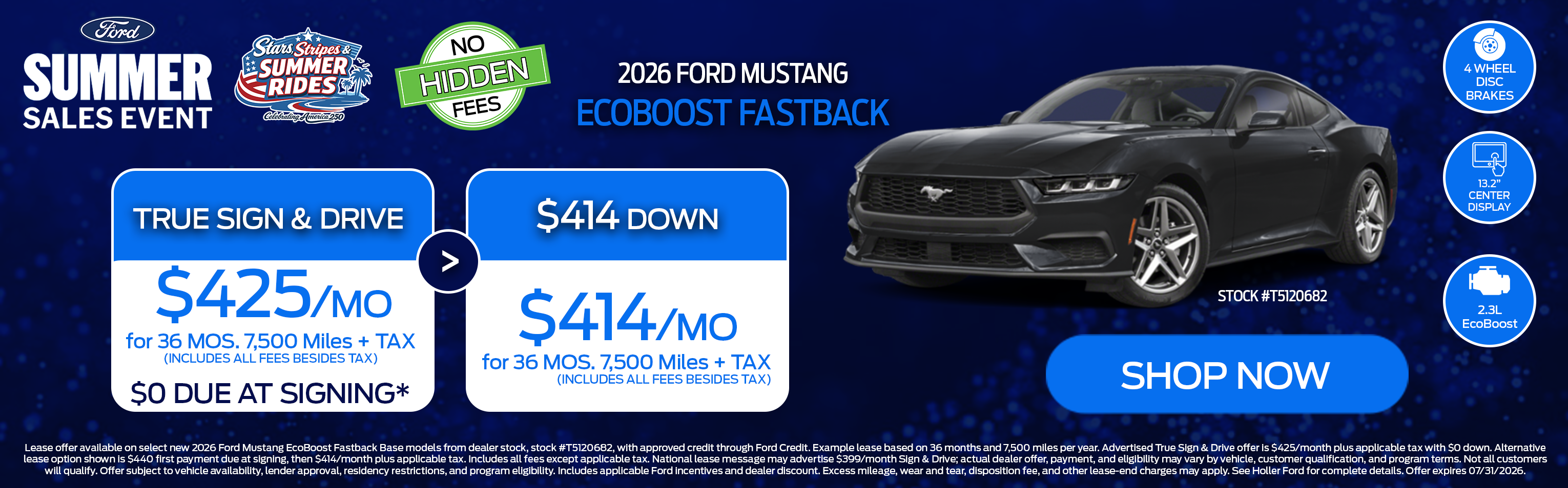 2026 Ford Mustang EcoBoost Fastback