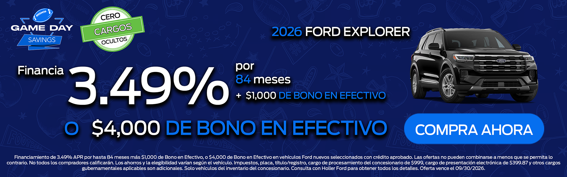 Explorer Oferta