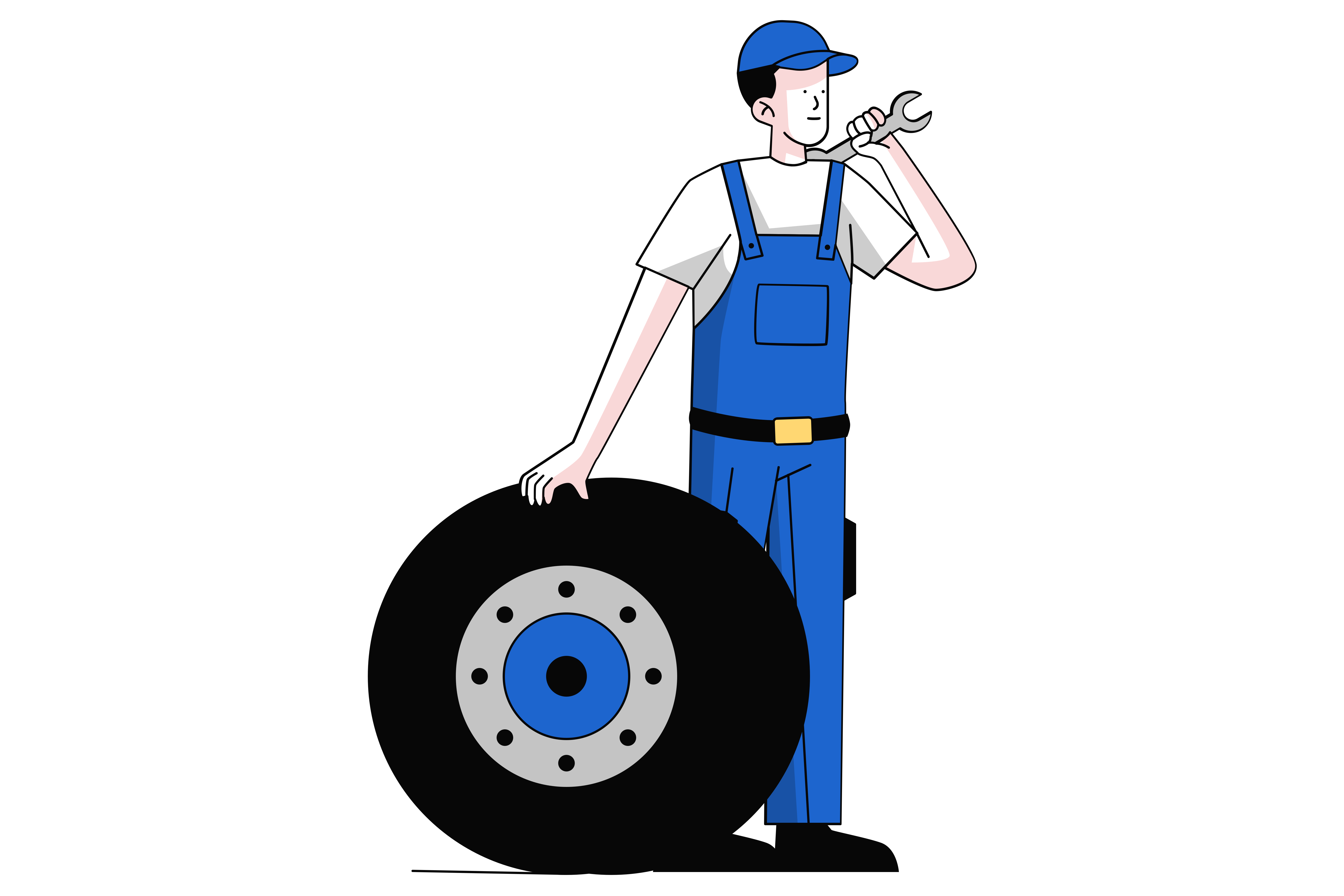 Mechanic illustration