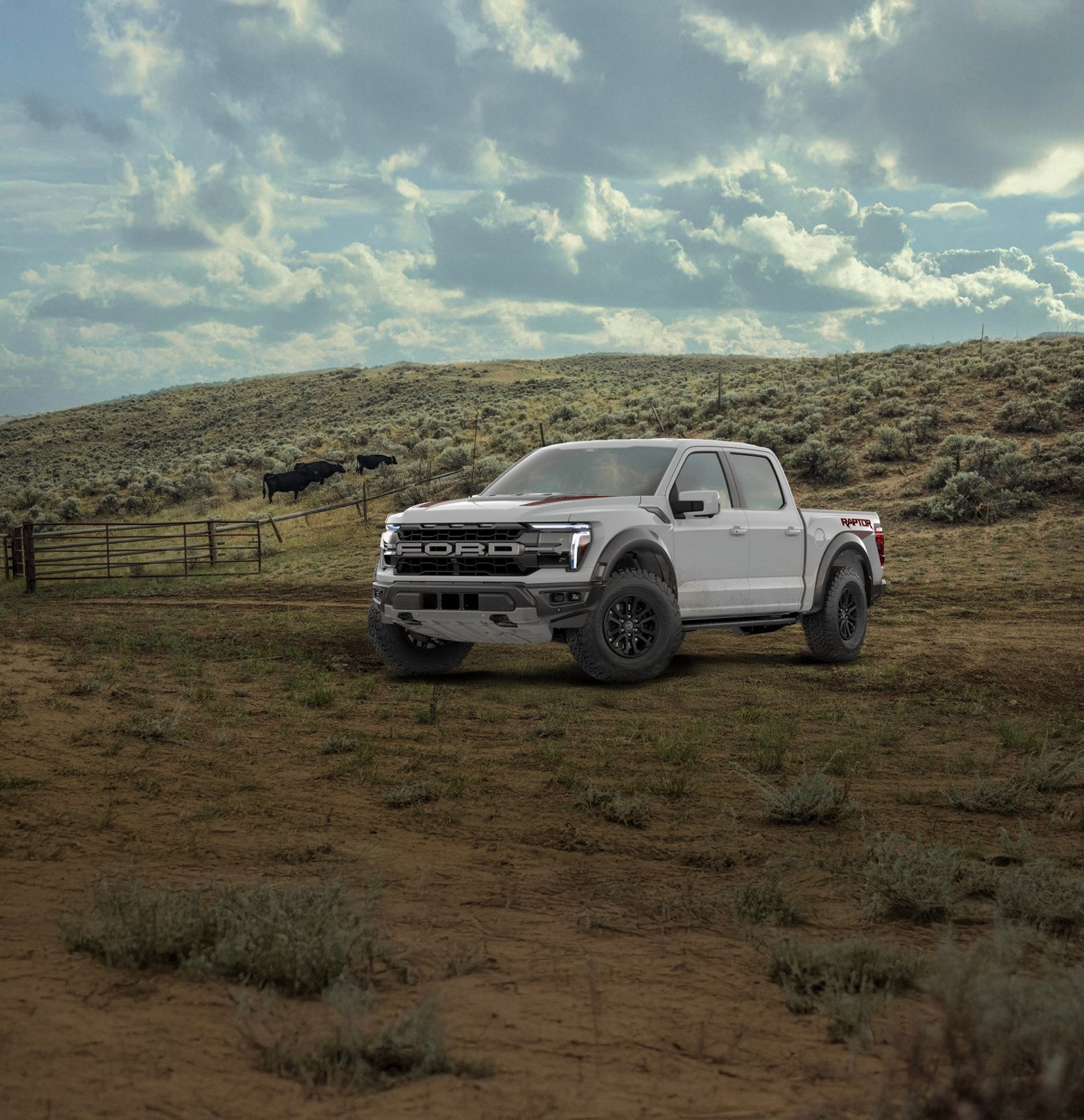 Ford Raptor 3/4 View