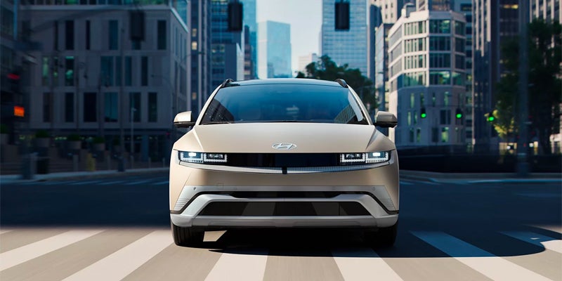 Hyundai IONIQ 5 in city