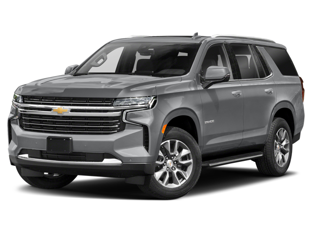model photo of a gray Chevy Tahoe 