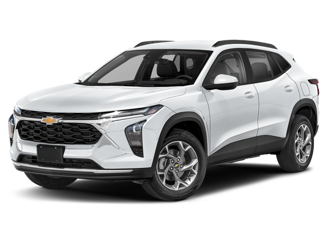 model photo of Chevy Trax in white