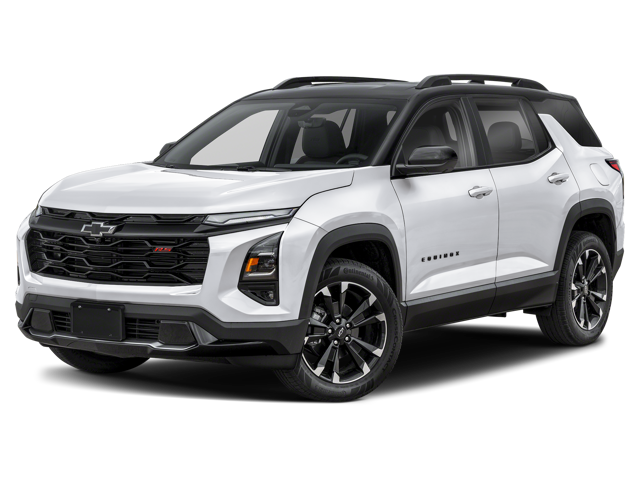model photo of 2025 Chevy Equinox in white
