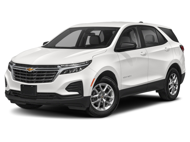 model photo of a white Chevy Equinox