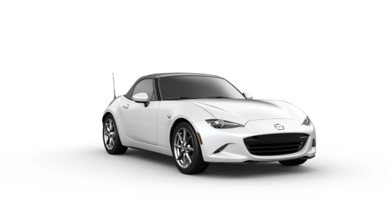 model photo of Mazda Miata in white
